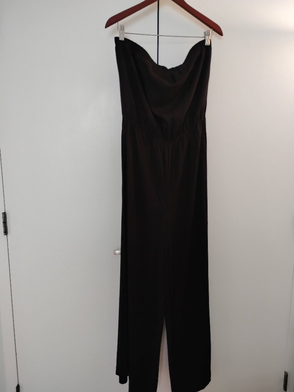 BB Dakota Black Cotton Jumpsuit, Size M